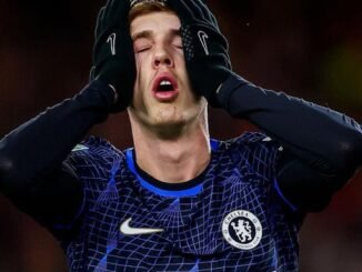 In the first leg of Chelsea's Carabao Cup semifinal match against Middlesbrough, the team lost 1-0, and Cole Palmer was unable to have any effect.