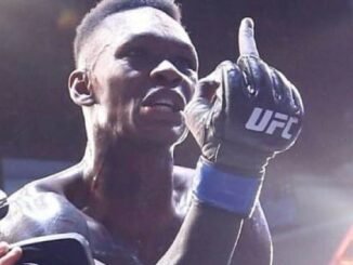 Israel Adesanya's initial reaction to Dricus Du Plessis beating Sean Strickland was captured on camera, and he wasn't afraid to trash his former opponent.