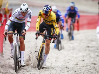 Bekijk Wout van Aert en Mathieu van der Poel in hun eerste veldrit: Exact Cross Loenhout livestreams