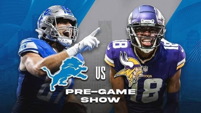 Lions vs. Vikings: How to Watch Sunday Night Football's Week 18 Showdown