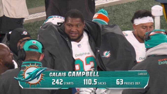 Calais Campbell Secures $300,000 Bonus with Key Sack