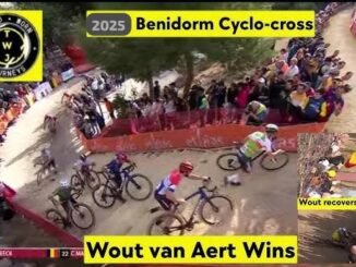 Bekijk Wout van Aert bij Cyclocross World Cup Benidorm Live